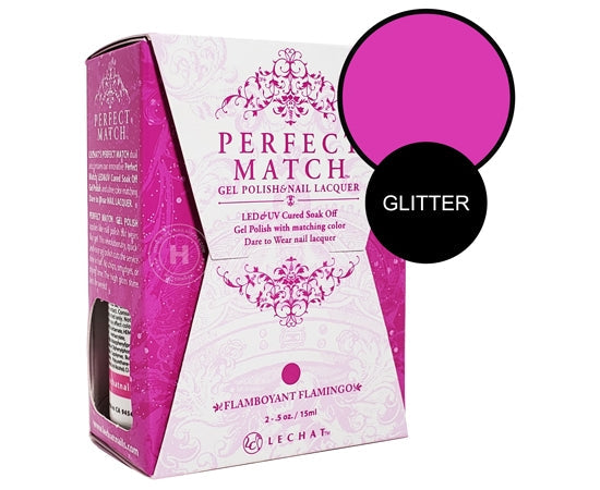 Lechat - Perfect Match - #253 Flamboyant Flamingo .5oz(Duo)(Limited)