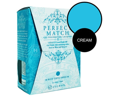 Lechat - Perfect Match - #258 Blue-Tiful Smile .5oz(Duo)(Limited)