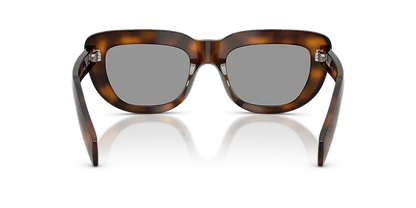 Prada 0PR D07S Women's Square Sunglasses with Grey Lenses 53mm