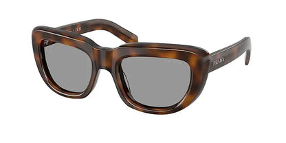 Prada 0PR D07S Women's Square Sunglasses with Grey Lenses 53mm