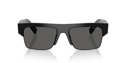 Prada 0PR D12SU Modern Square Men's Sunglasses 55mm
