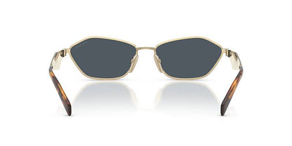 Prada 0PR D50S Women's Designer Sunglasses Gold Frame 57mm