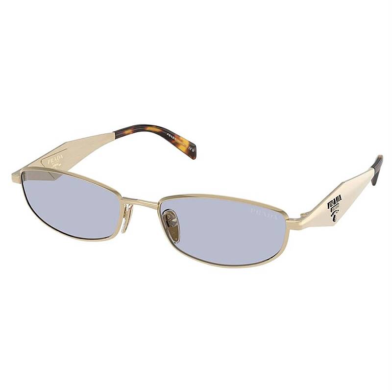Prada 0PR D51S ZVN30X Gold Frame Women's Sunglasses 55mm