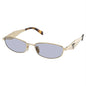 Prada 0PR D51S ZVN30X Gold Frame Women's Sunglasses 55mm