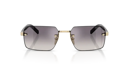 Prada 0PR D55S Gold Aviator Men's Sunglasses 55mm
