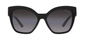Prada 17Z 1Ab-09s Black Square Sunglasses 54mm
