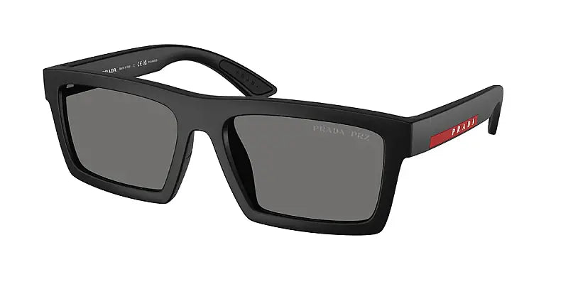 Prada Linea Rossa 0PS A07S Matte Black Sport Sunglasses 58mm