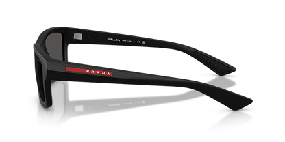 Prada Linea Rossa 0PS B10S Matte Black Men Sunglasses 54mm