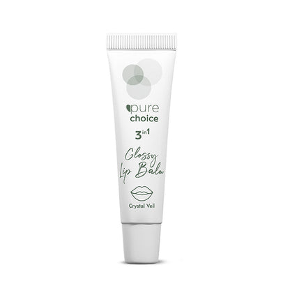 Pure Choice Crystal Veil 3in1 Glossy Lip Balm 10 ml