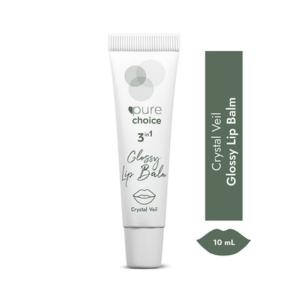Pure Choice Crystal Veil 3in1 Glossy Lip Balm 10 ml