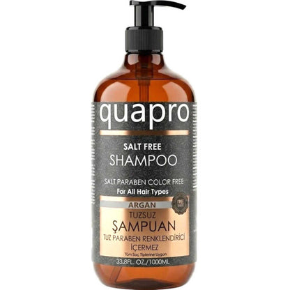 Quapro Salt-Free Argan Oil Shampoo for Shine and Softness 1000ml