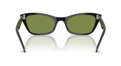 Ray-Ban 0RB2299 Lady Burbank Classic Black Sunglasses 52mm