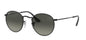 Ray-Ban Round Metal Sunglasses with Grey Gradient Lenses 50mm