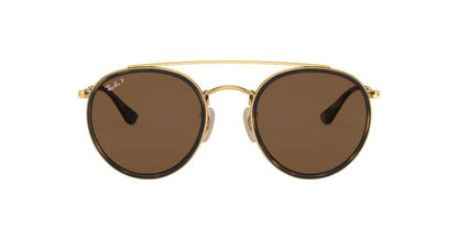 Ray-Ban 0RB3647N 001/5751 Men's Round Metal Sunglasses 51mm