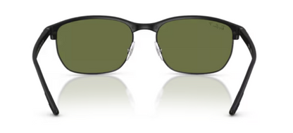 Ray-Ban 0RB4469 Matte Black Square Men's Sunglasses 59mm