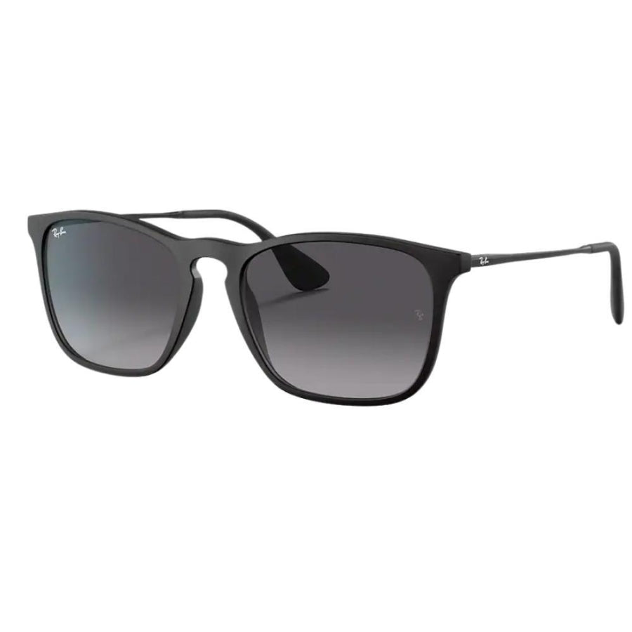 Ray-Ban 4187 622/8G 54 Chris Square Sunglasses Black