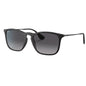 Ray-Ban 4187 622/8G 54 Chris Square Sunglasses Black