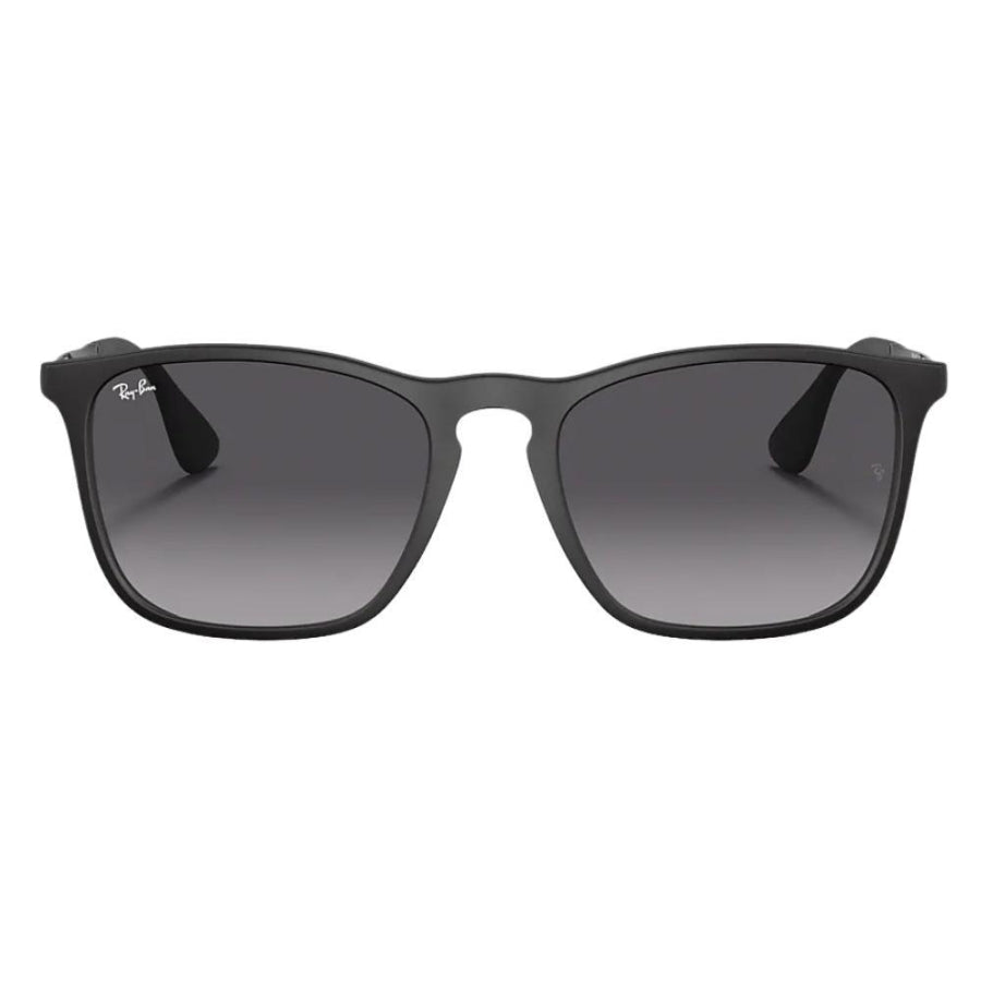 Ray-Ban 4187 622/8G 54 Chris Square Sunglasses Black