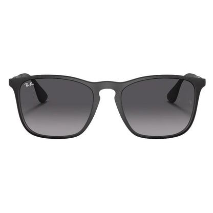 Ray-Ban 4187 622/8G 54 Chris Square Sunglasses Black