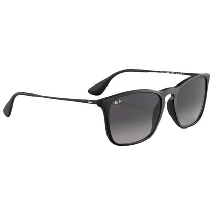 Ray-Ban 4187 622/8G 54 Chris Square Sunglasses Black
