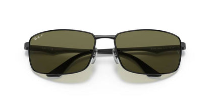 Ray-Ban 0RB3498 002/9A61 Men's Metal Sunglasses 61mm