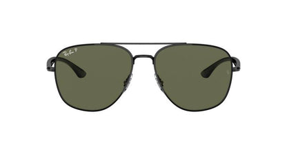 Ray-Ban 0RB3683 002/5856 Classic Metal Sunglasses 56mm
