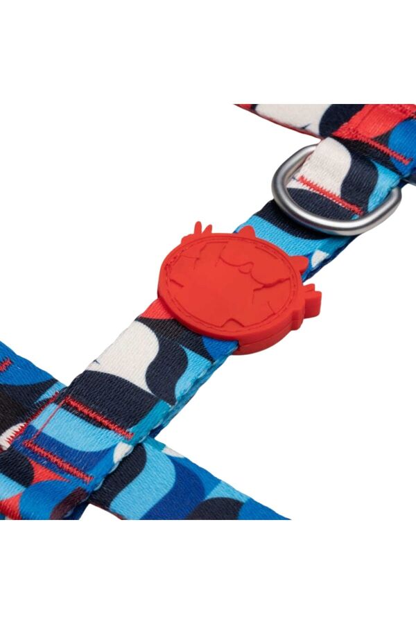 Lindo Red Line H-Type Dog Harness for Comfort and Safety Medium
