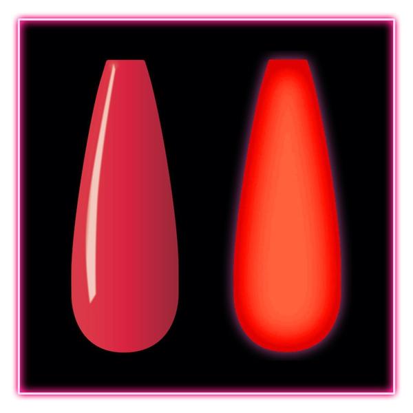 Kiara Sky - 101 Red Hot Glow 1oz(Glow Dip Powder)