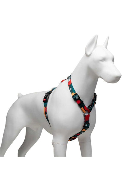 Lindo Reindeer H-Type Dog Harness for Secure Walking Small