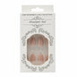 Salon-Style French Tip Press-On Nails -  Coffin 06