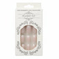 Salon-Style French Tip Press-On Nails - Square 015