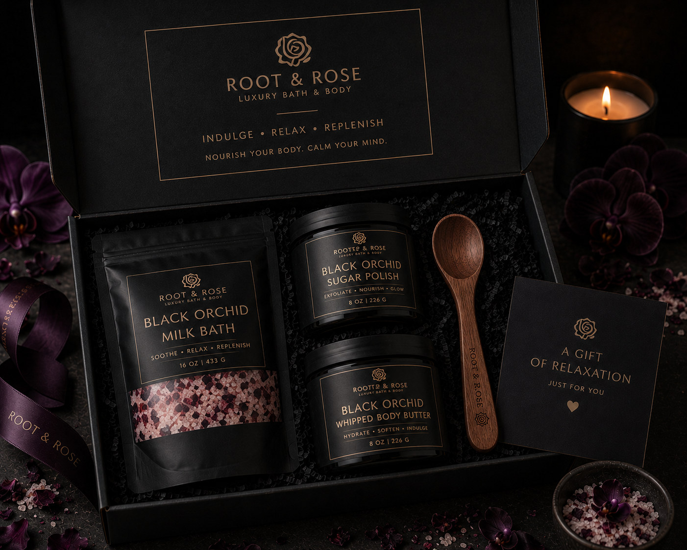 Black Orchid Ritual Gift Set
