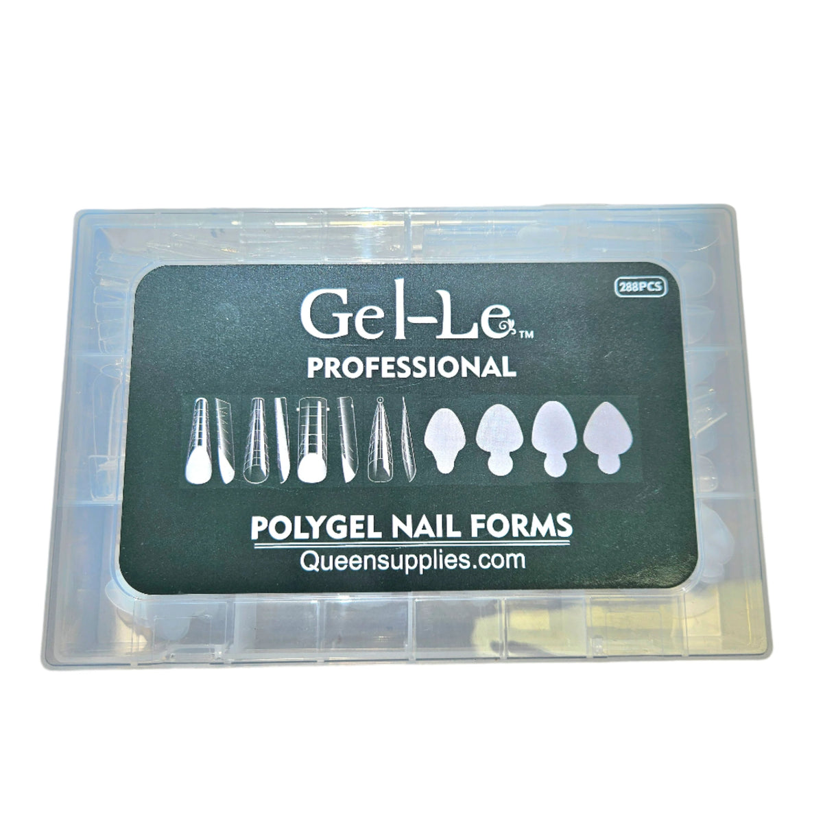 Gel-Le - Polygel Nail Forms (288pc)