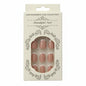 Salon-Style French Tip Press-On Nails - Square 019