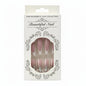 Salon-Style French Tip Press-On Nails -  Coffin 06