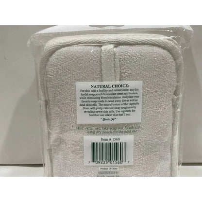 Touch Me Loofah Terry Soap Pouch