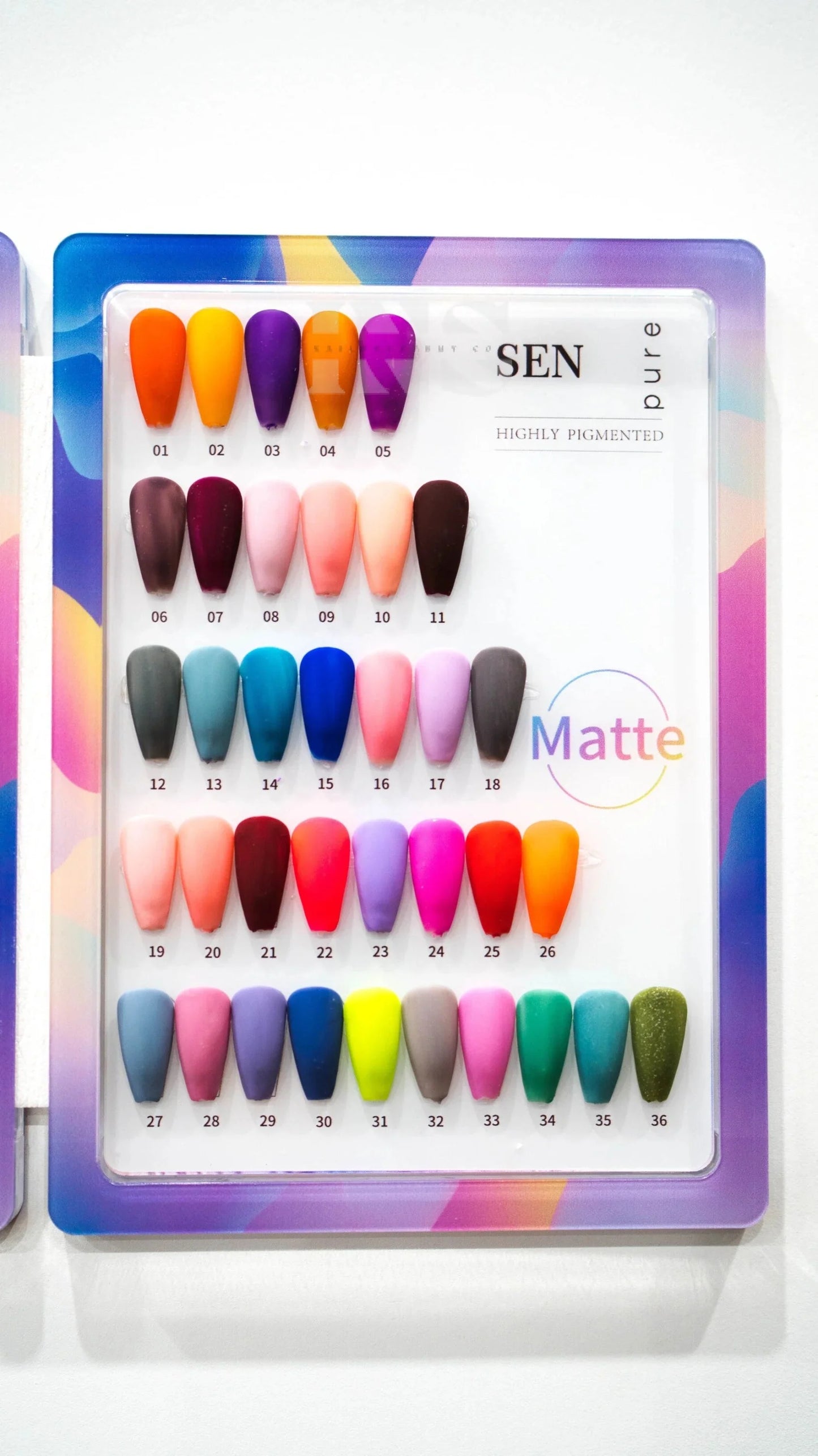 SEN PURE Mood 36 Gel Collection (Free Top-Base-Matte)