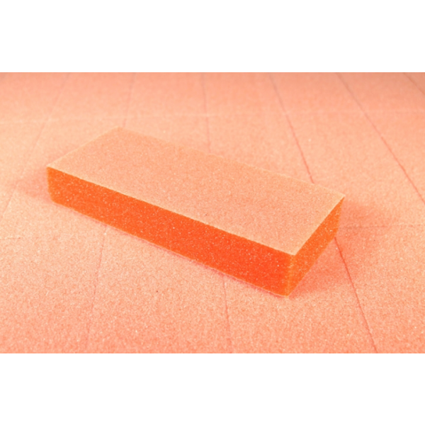 Fiori - Slim Orange White grit Buffers - 80/100