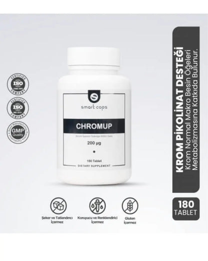 Smartcaps ChromUP Essential Mineral Support 180 Tablets