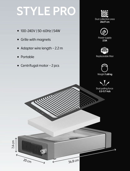 SheMax Pro Dust Collector