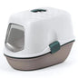 Stefanplast Furba Top Chic Sifting Litter Box White & Pink 58.5cm