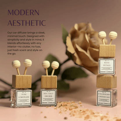 Sea Salt Orchid Car Diffuser