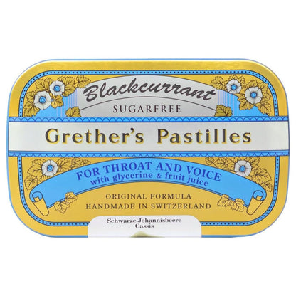 Grether's: Black Currant Pastilles Sugarfree, 15 oz
