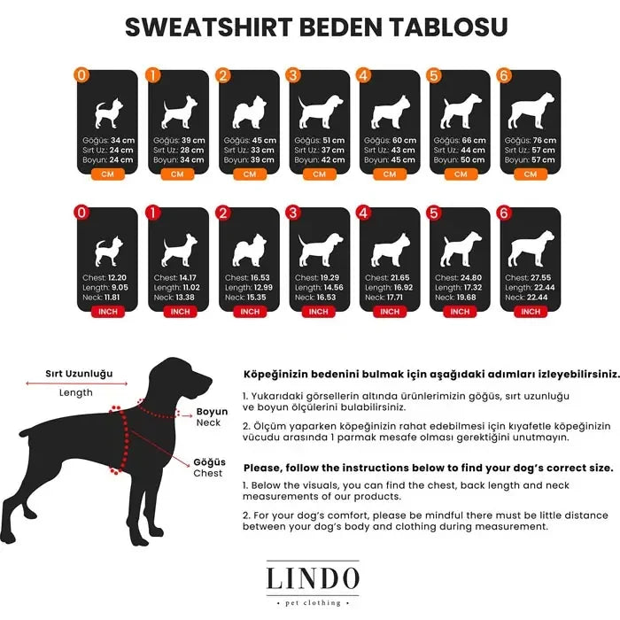 Lindo Mountains Small & Medium Breed Dog Sweatshirt