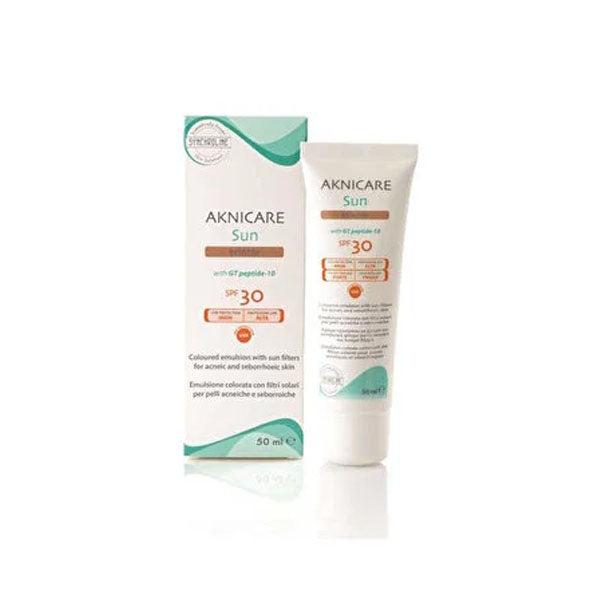 Synchroline Aknicare Sun Teintee SPF 30 Tinted Sunscreen 50ml