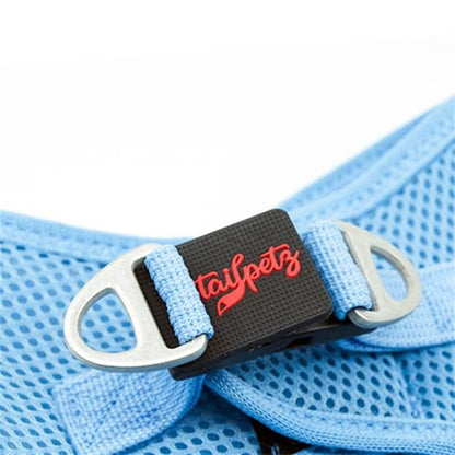 Tailpetz Air-Mesh Dog Harness Breathable Blue XSmall