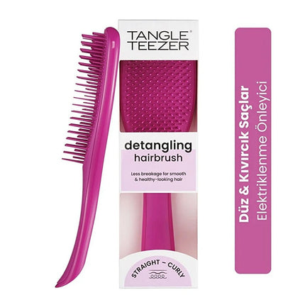 Tangle Teezer The Ultimate Detangler Electric Raspberry Hair Brush