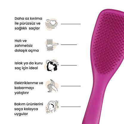 Tangle Teezer The Ultimate Detangler Electric Raspberry Hair Brush