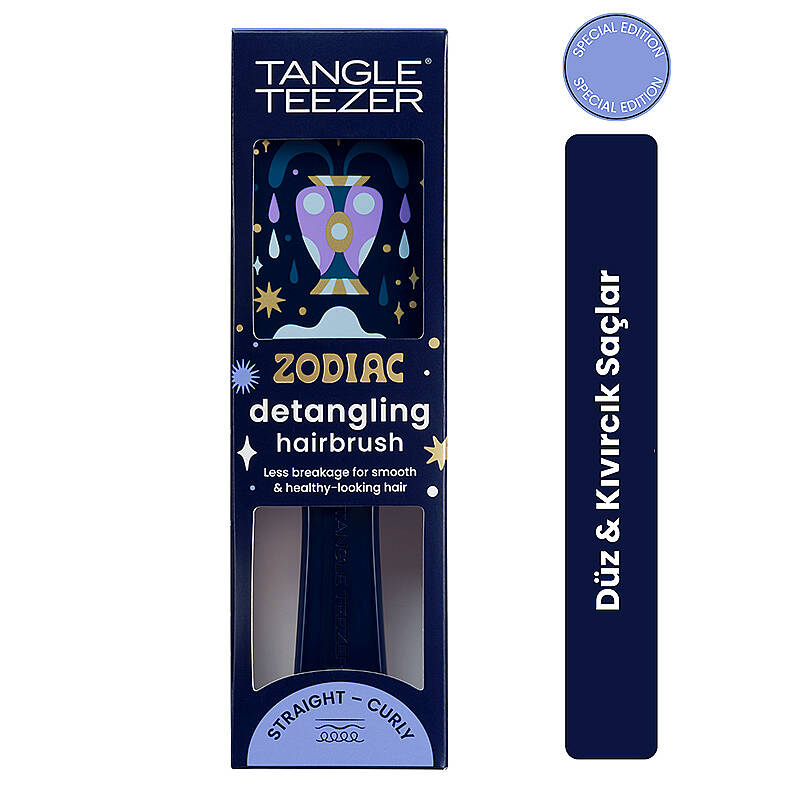 Tangle Teezer Zodiac Aquarius Ultimate Detangler Hairbrush