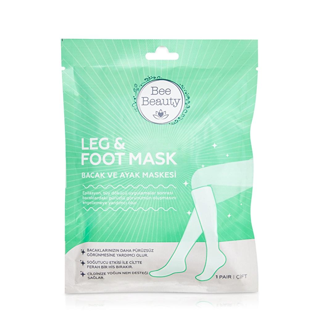 Bee Beauty Moisturizing Leg & Foot Mask 1 Pair